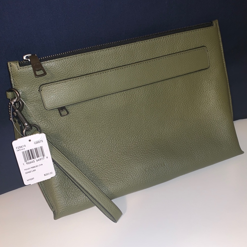 Coach Leather Pouch